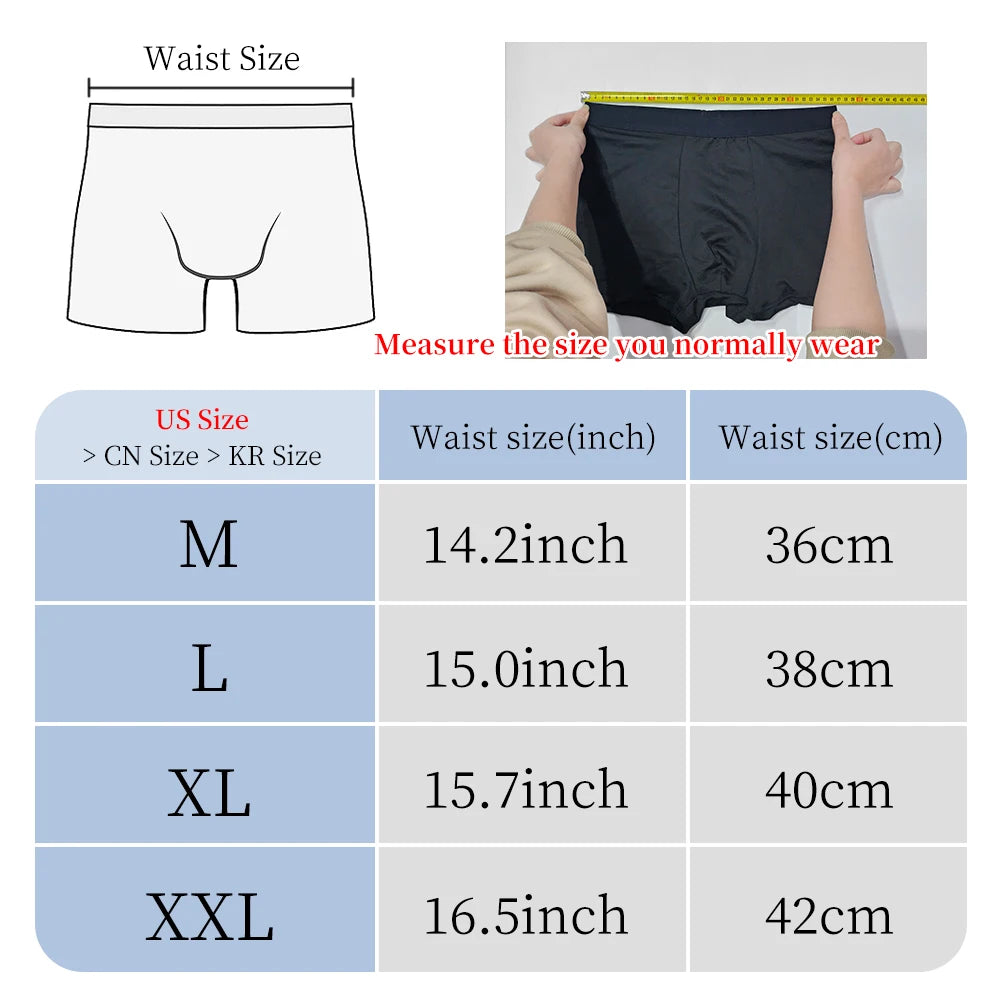 Funny Print Boxer Shorts for Men