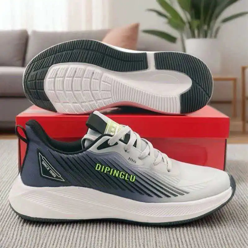 WOSHI Breathable Lightweight Running Shoes for Men Big Size