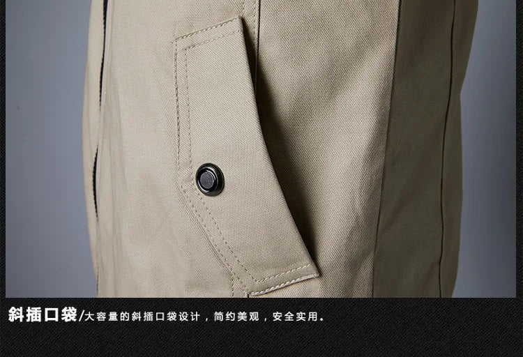 Bomber Jacket Men Fashion Casual Windbreaker Military Jacket 2026