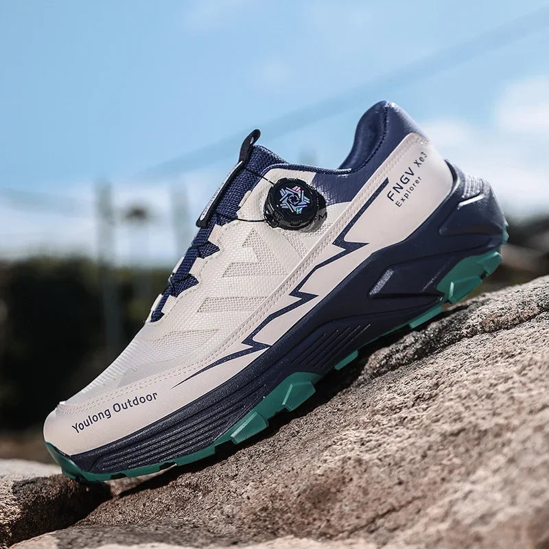 Men's Casual Outdoor Sneakers with Shock Absorption