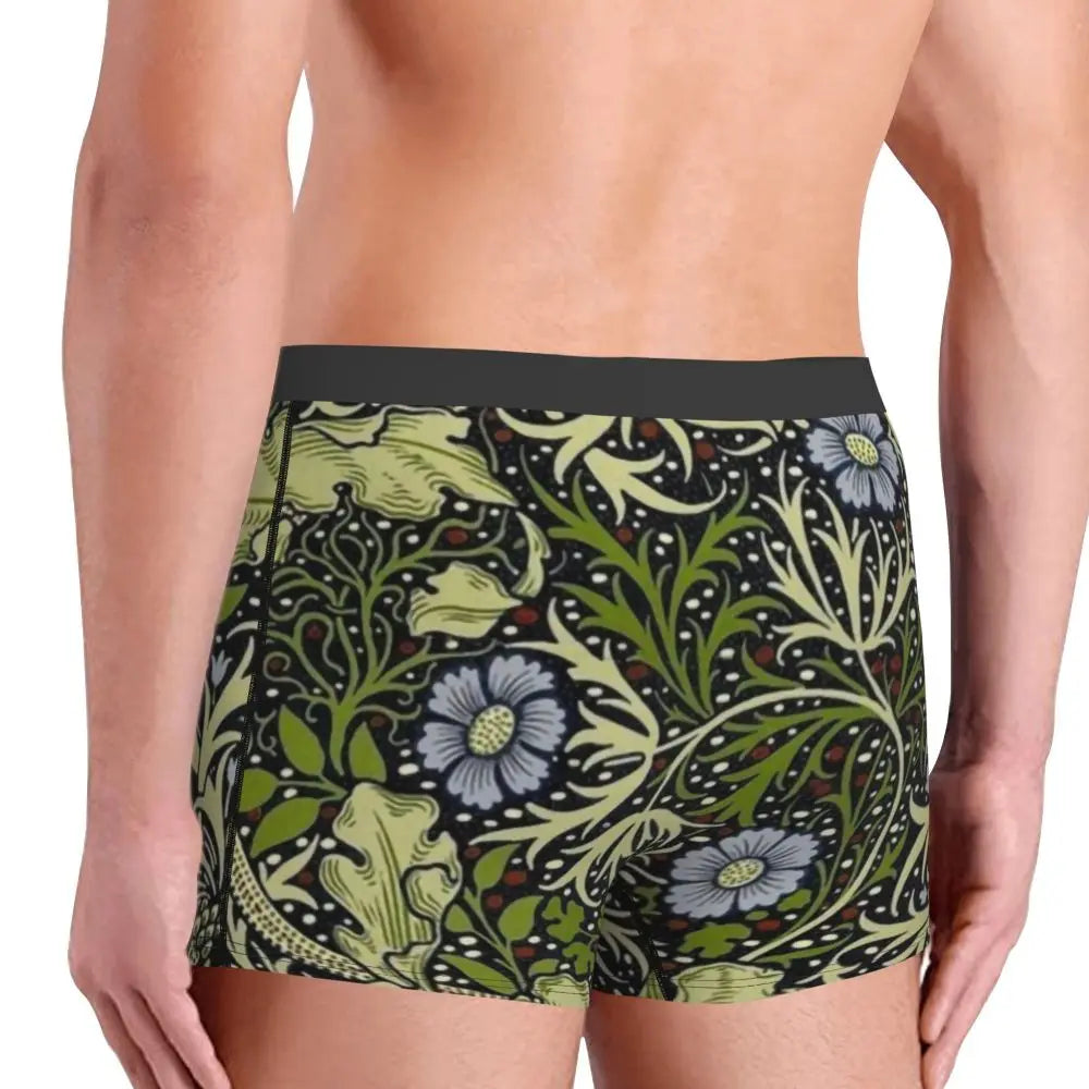 Breathable Cotton Polyester Boxer Shorts for Men