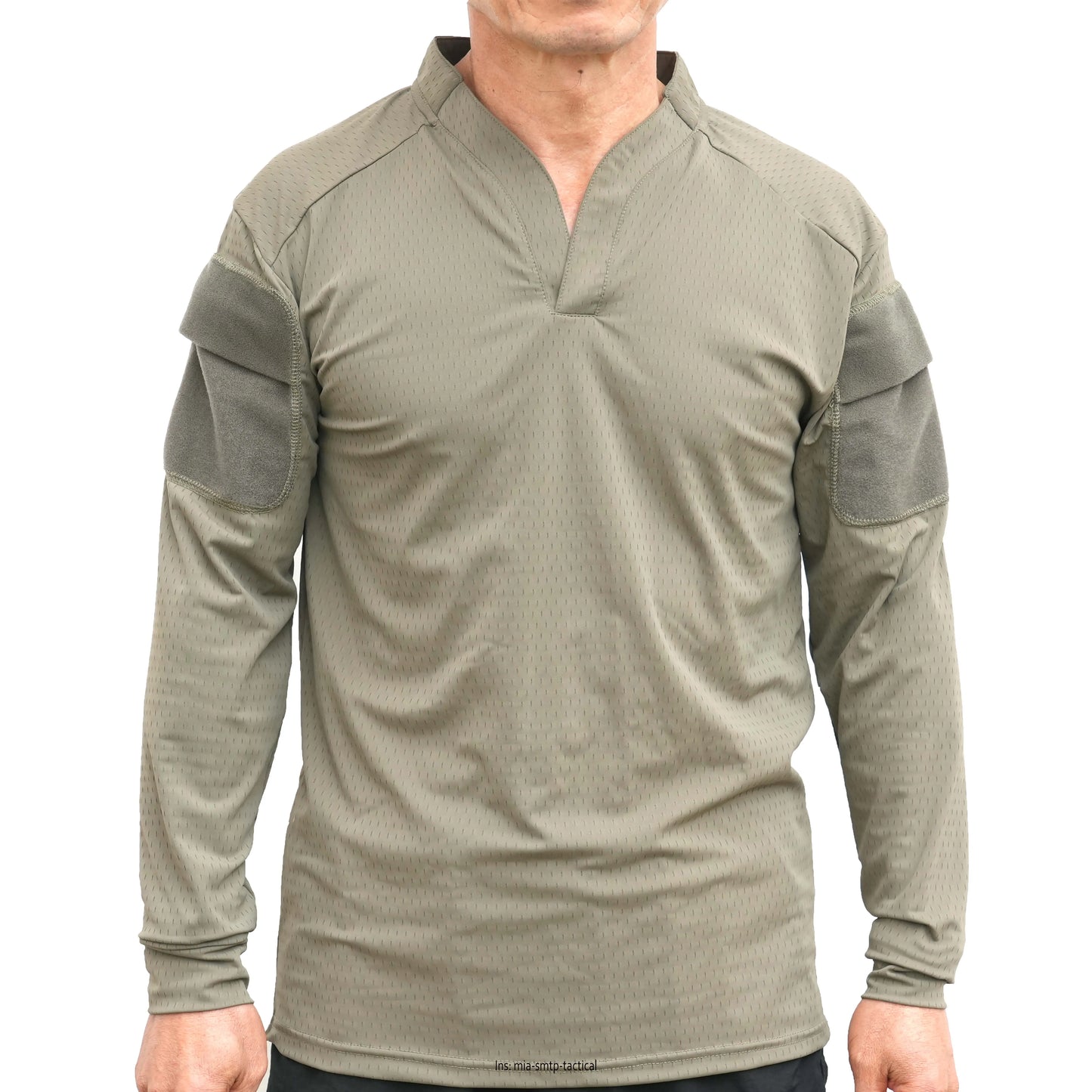 Combat Shirt Long Sleeves Men Breathable Quick Drying