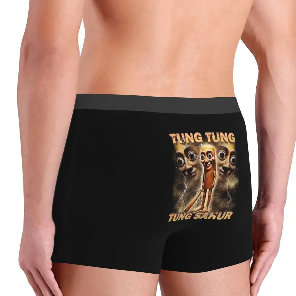 Men's Boxer Shorts Brr Brr Patapim Funny Italian Brainrot