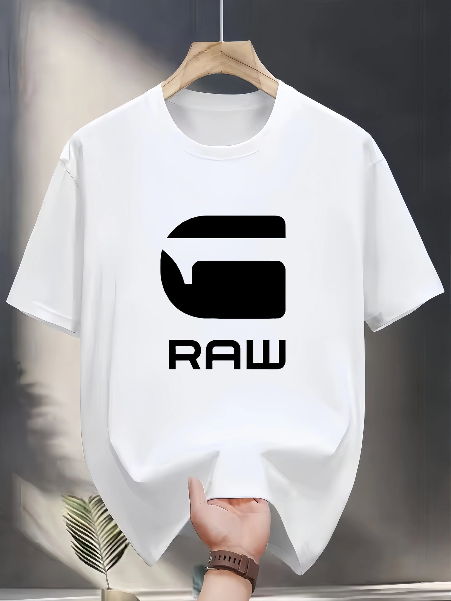 Men's and women's fashionable, casual and high-quality, lettered T-shirts, loose summer T-shirts, round-neck T-shirts and tops