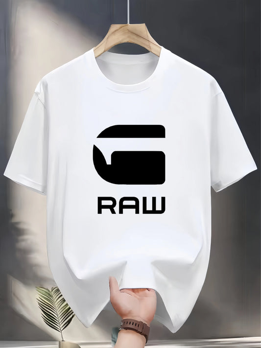 Men's and women's fashionable, casual and high-quality, lettered T-shirts, loose summer T-shirts, round-neck T-shirts and tops