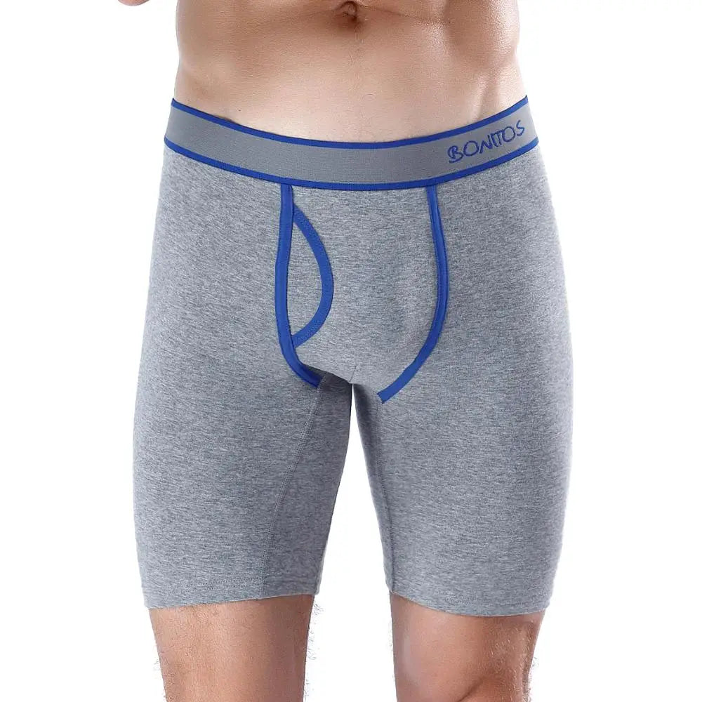 Men's Cotton Boxer Shorts B7 White