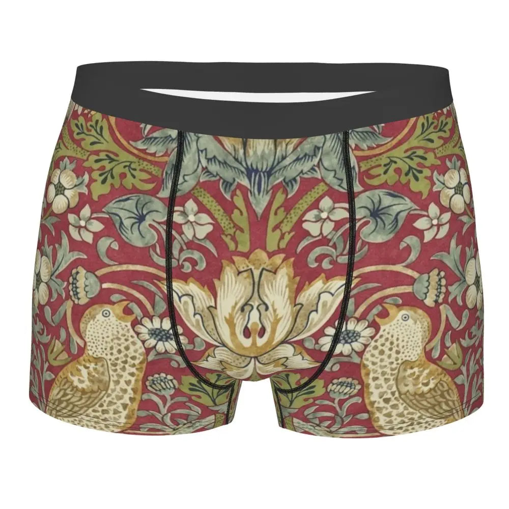 Breathable Cotton Polyester Boxer Shorts for Men