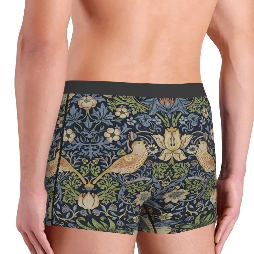 Breathable Cotton Polyester Boxer Shorts for Men