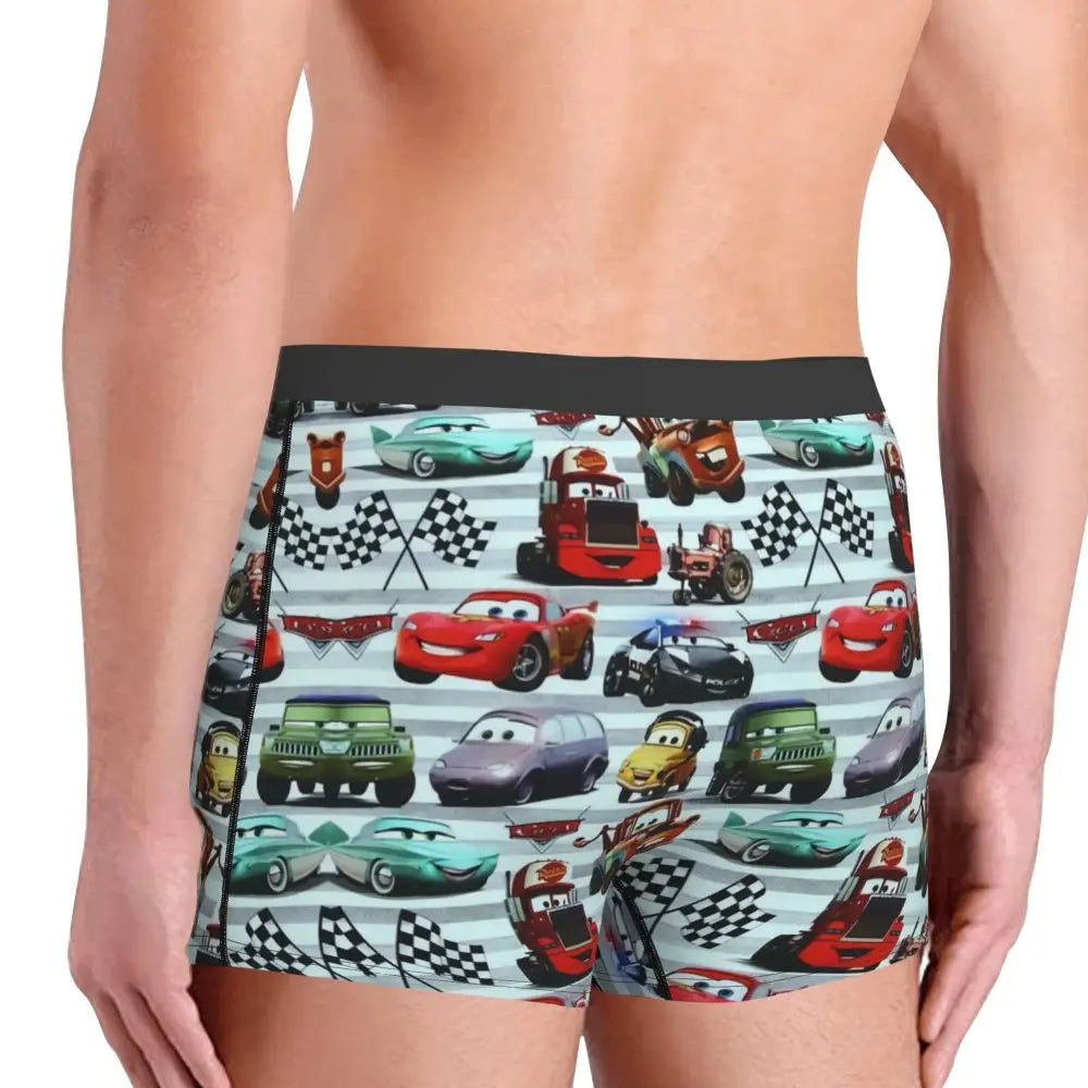 Lightning McQueen Cars Boxer Shorts for Men