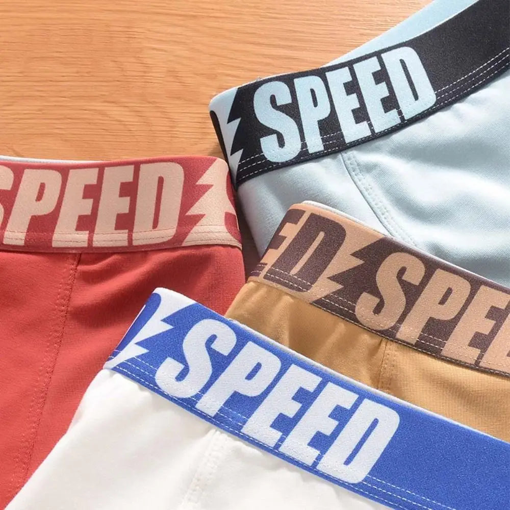 Plus Size Men's Boxer Briefs 3PCS Cotton