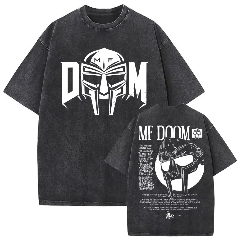 Mf Doom Graphic Print T-Shirt for Men and Women