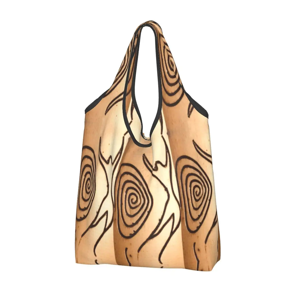 Egyptian Eye Of Horus Grocery Shopping Bags Custom Shopper Tote Shoulder Bag Portable Ancient Egypt Hieroglyphics Handbag