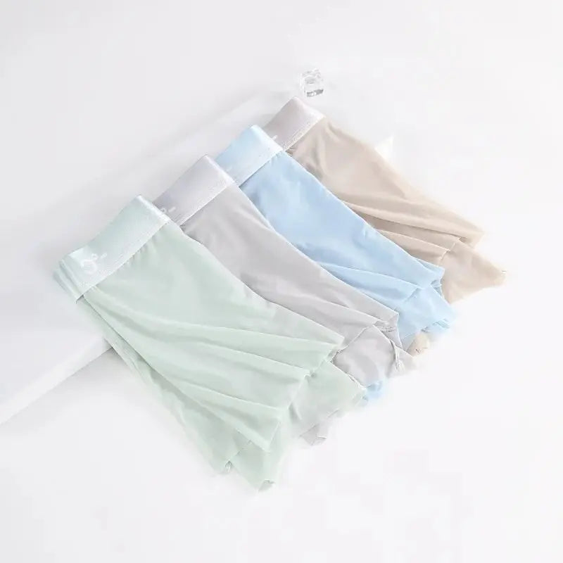 Ultra Thin Boxer Shorts for Men in Ice Silk Material
