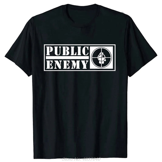 Public Enemy Cotton T-Shirt for Men