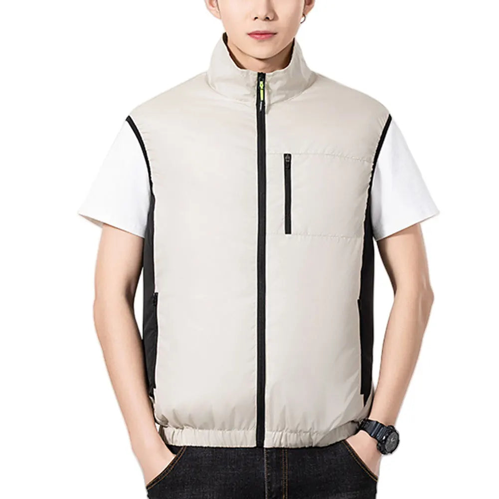 Cooling Vest for Men and Women, Polyester Summer Air-conditioned Clothes