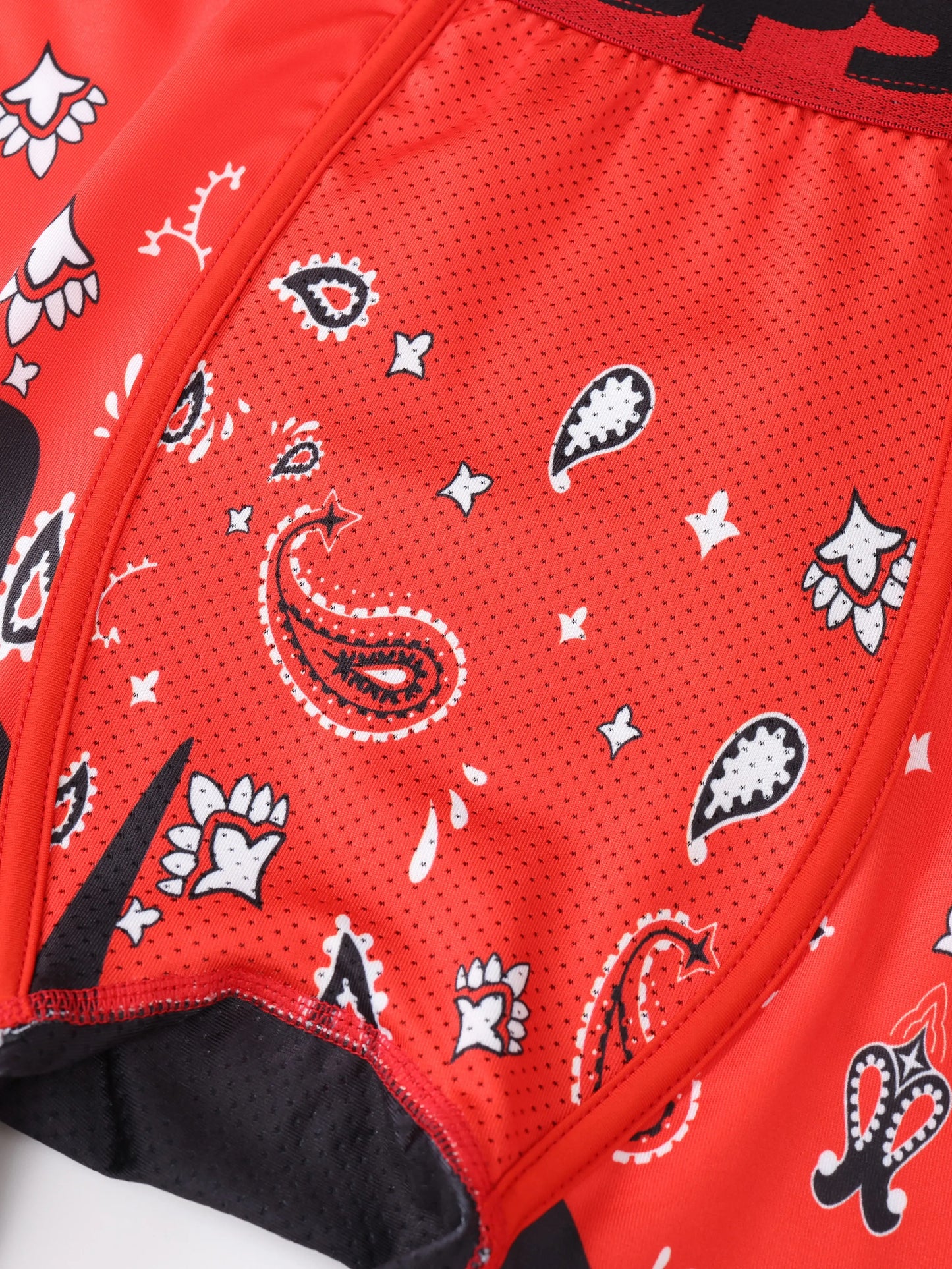 Men's Printed Boxer Briefs in Polyester