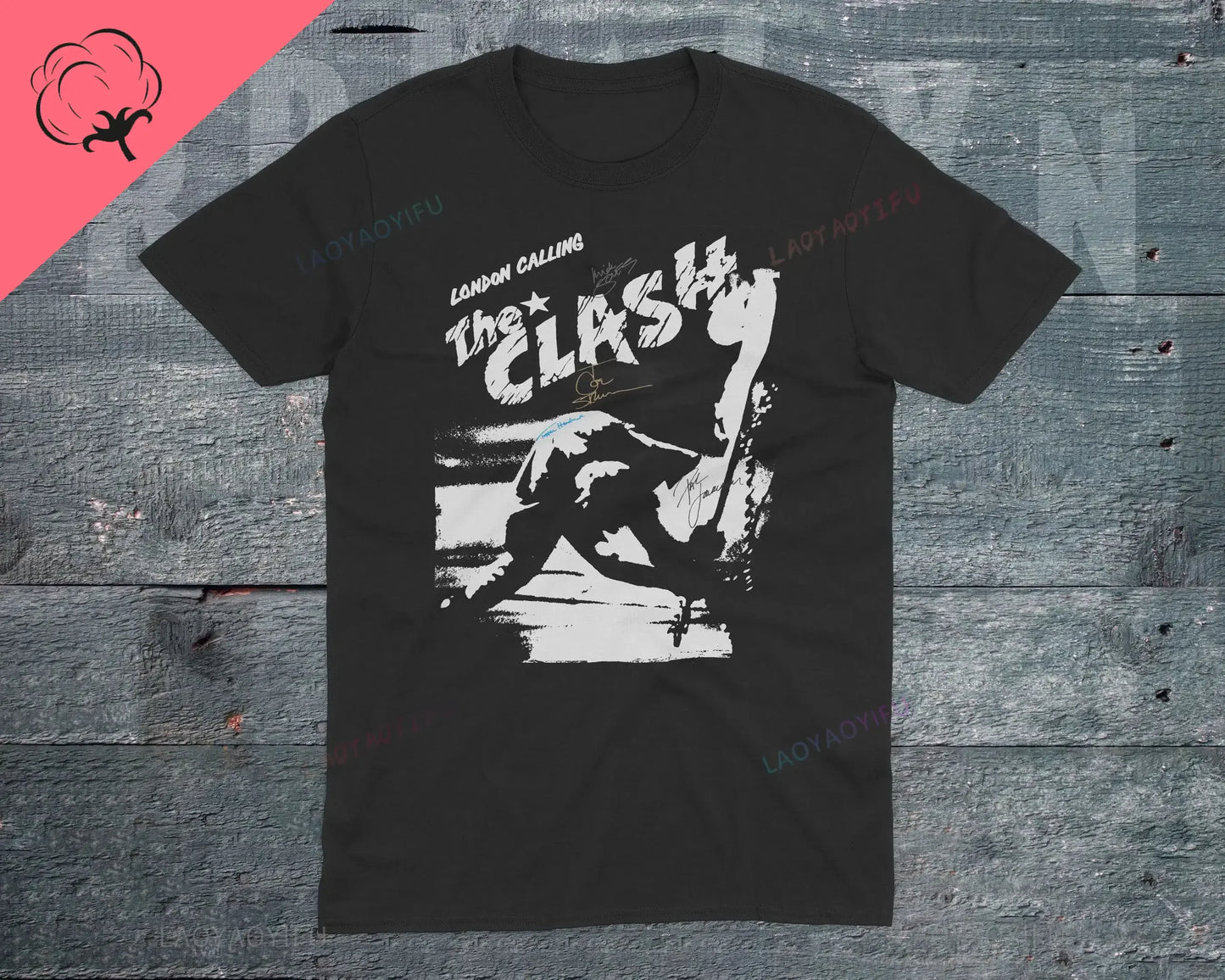 The Clash London Calling Punk Rock T-Shirt