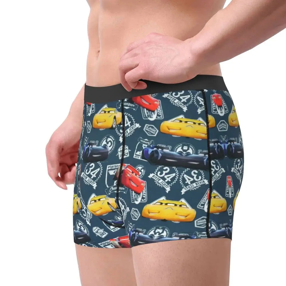 Lightning McQueen Cars Boxer Shorts for Men