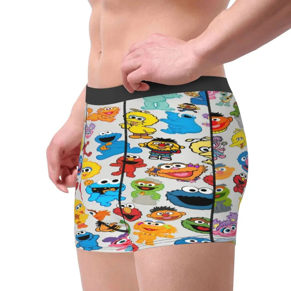 Cookie Monster Boxer Shorts by MINISO