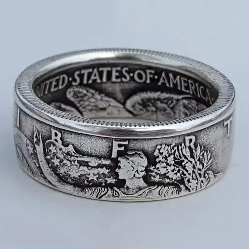 MOONBIFFY United States of America Brand Men Rings for Male Ring Jewelry Guerdelanoc