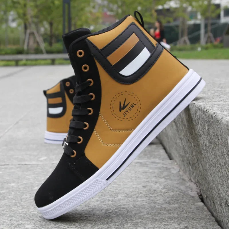 Men's High-top Casual Sneakers Lightweight Breathable Shoes