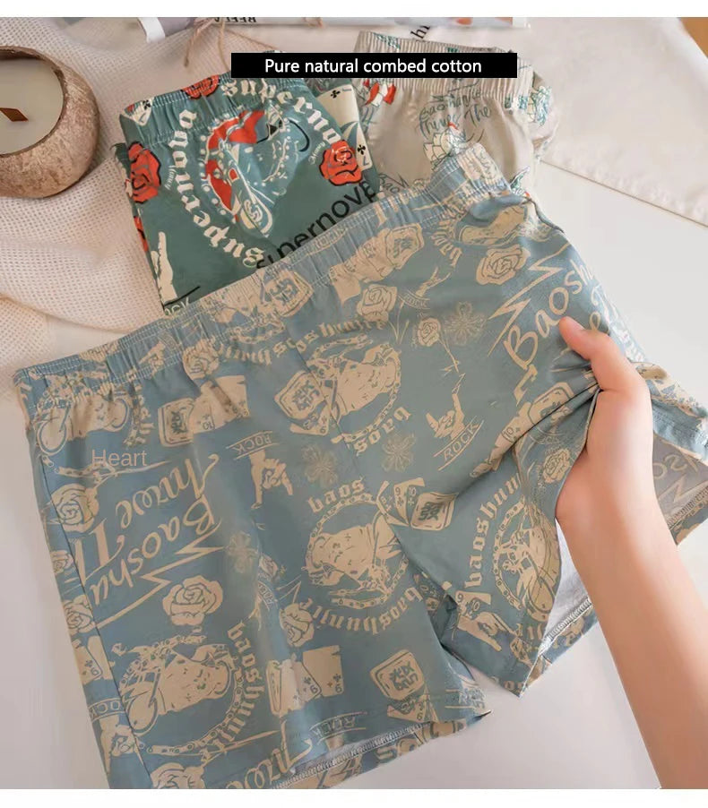 1Pcs Mens Aro Pants Cotton Boxers Shorts