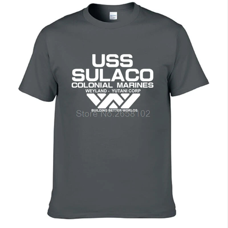 USCSS Nostromo Cotton T-Shirt for Men