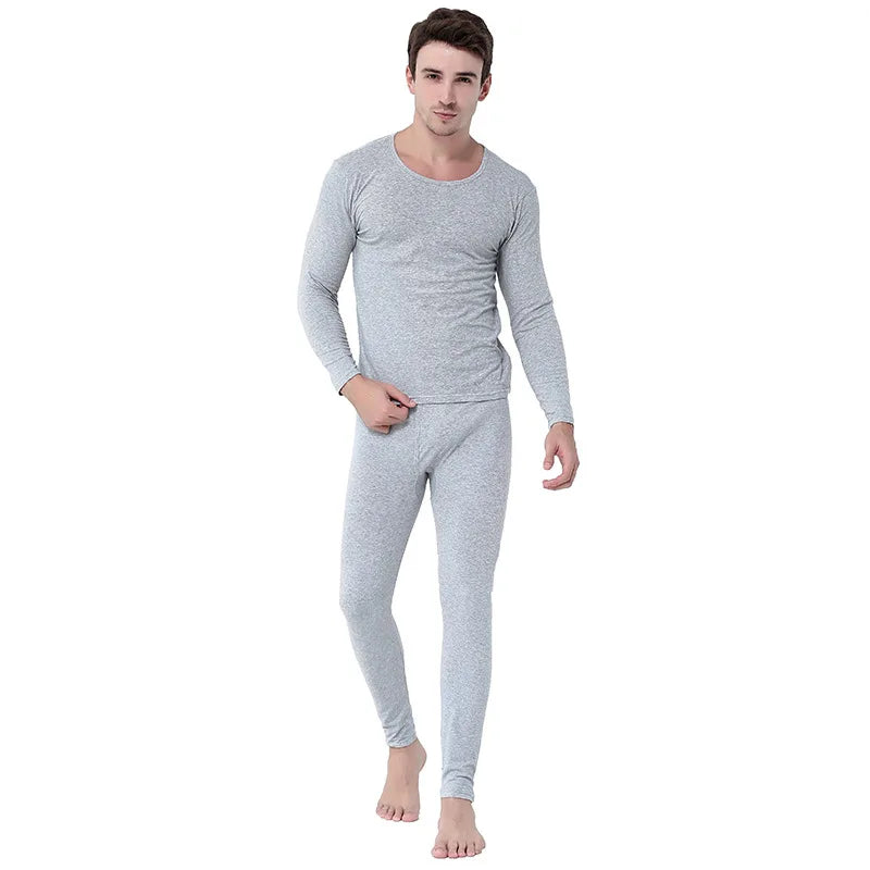 Long Underwear For Men Long Johns High Quality Cotton Oversized 5XL Thermal Underwear