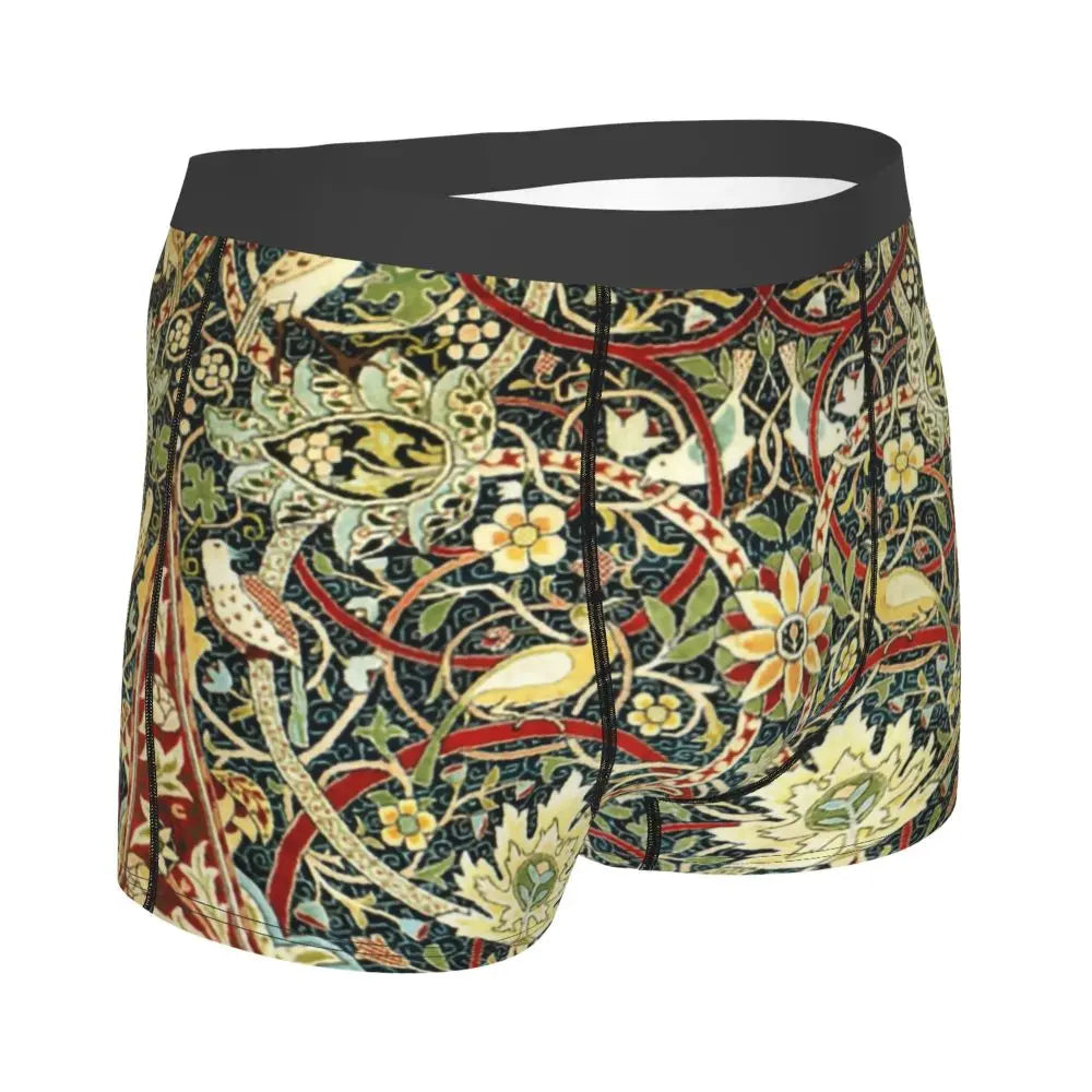 Breathable Cotton Polyester Boxer Shorts for Men
