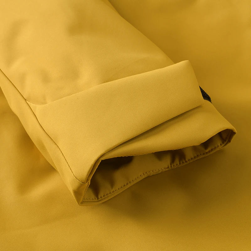 Unisex Waterproof  Windproof Thermal Windbreaker Men Women Hiking Climbing Jacket