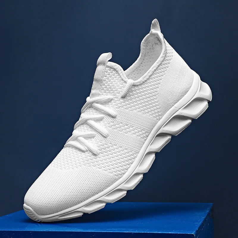 Men's Breathable Mesh Jogging Shoes Casual Sneakers