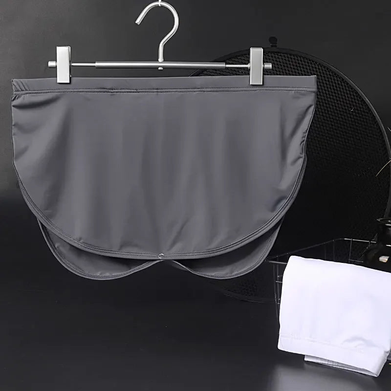Men's Low Waisted Boxer Shorts with Detachable Lining