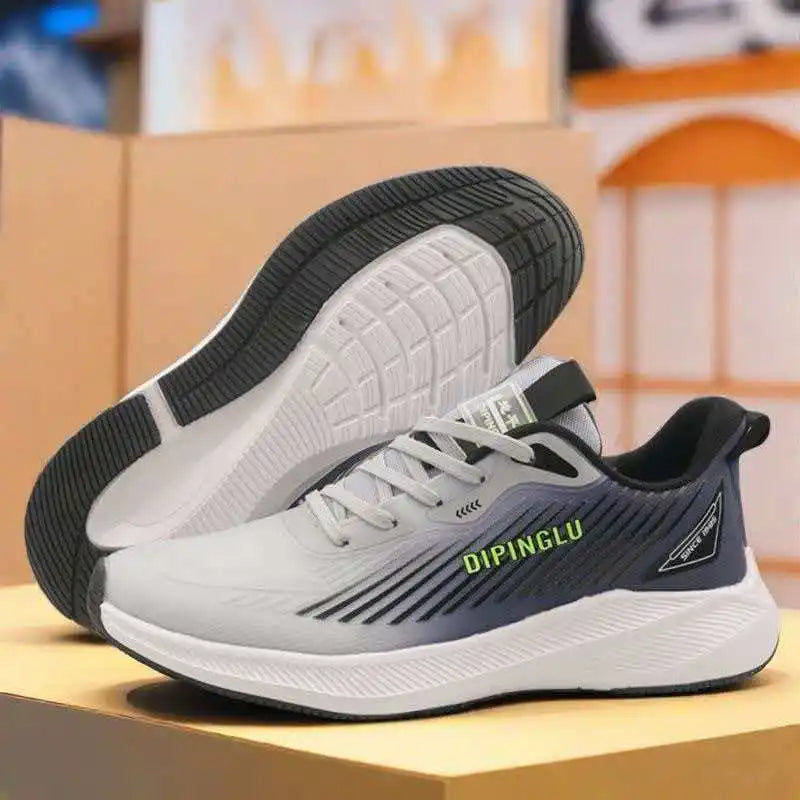WOSHI Breathable Lightweight Running Shoes for Men Big Size