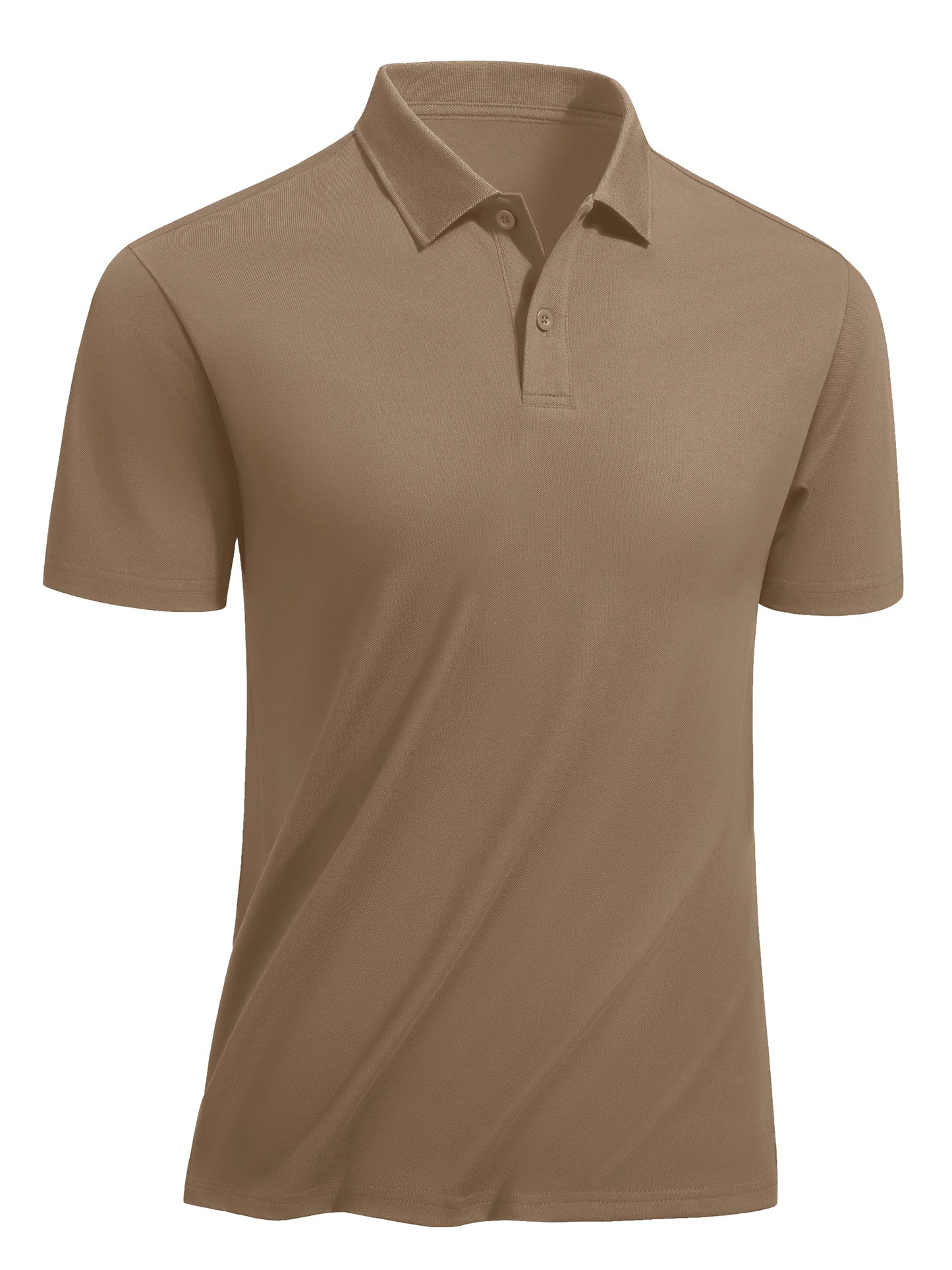 TACVASEN 72% Cotton Summer Golf Polo T-Shirt