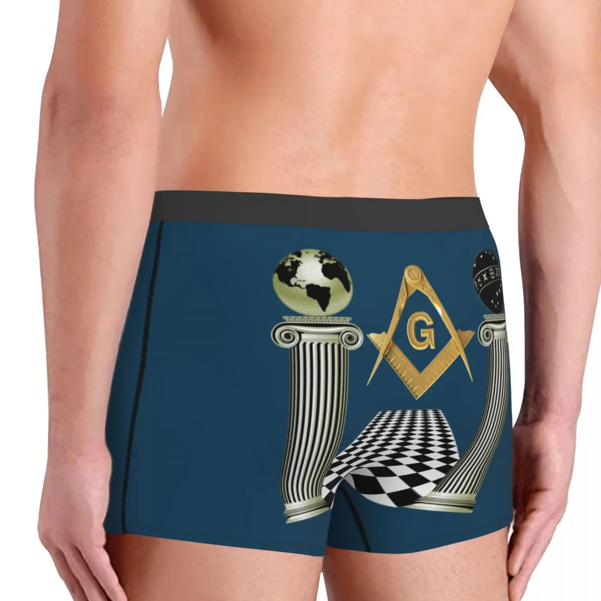 Breathable Gaianata Gemogoro Ghidra Masonic Freemason Briefs