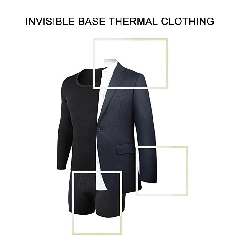 MISS MOLY Brand Thermal Underwear for Men Long Johns Sport Base layer Fall/Winter