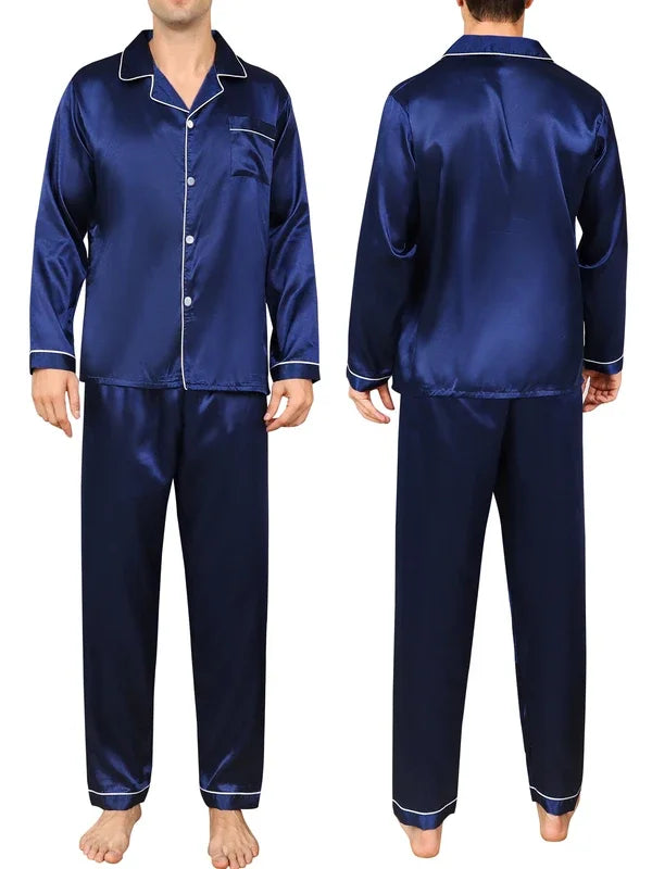 Men's Microfiber Pajama Set for Comfortable Sleep
