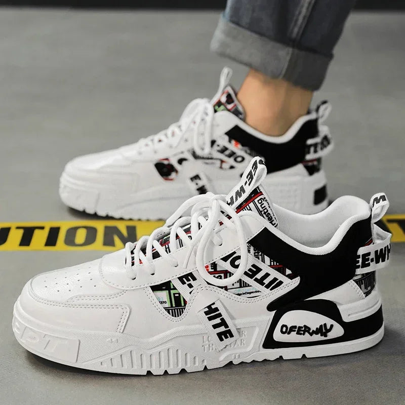 Men's Leather Sports Shoes for Summer Activities