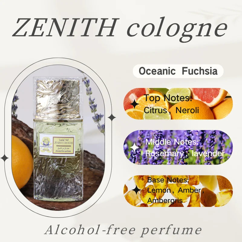 Alcohol-Free Citrus Scent 50ml Perfume Travel Set