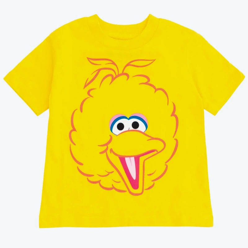 Sesame Street Toddler Boy Girl 4 Pack T-Shirts Elmo Oscar Big Bird Cookie Monster