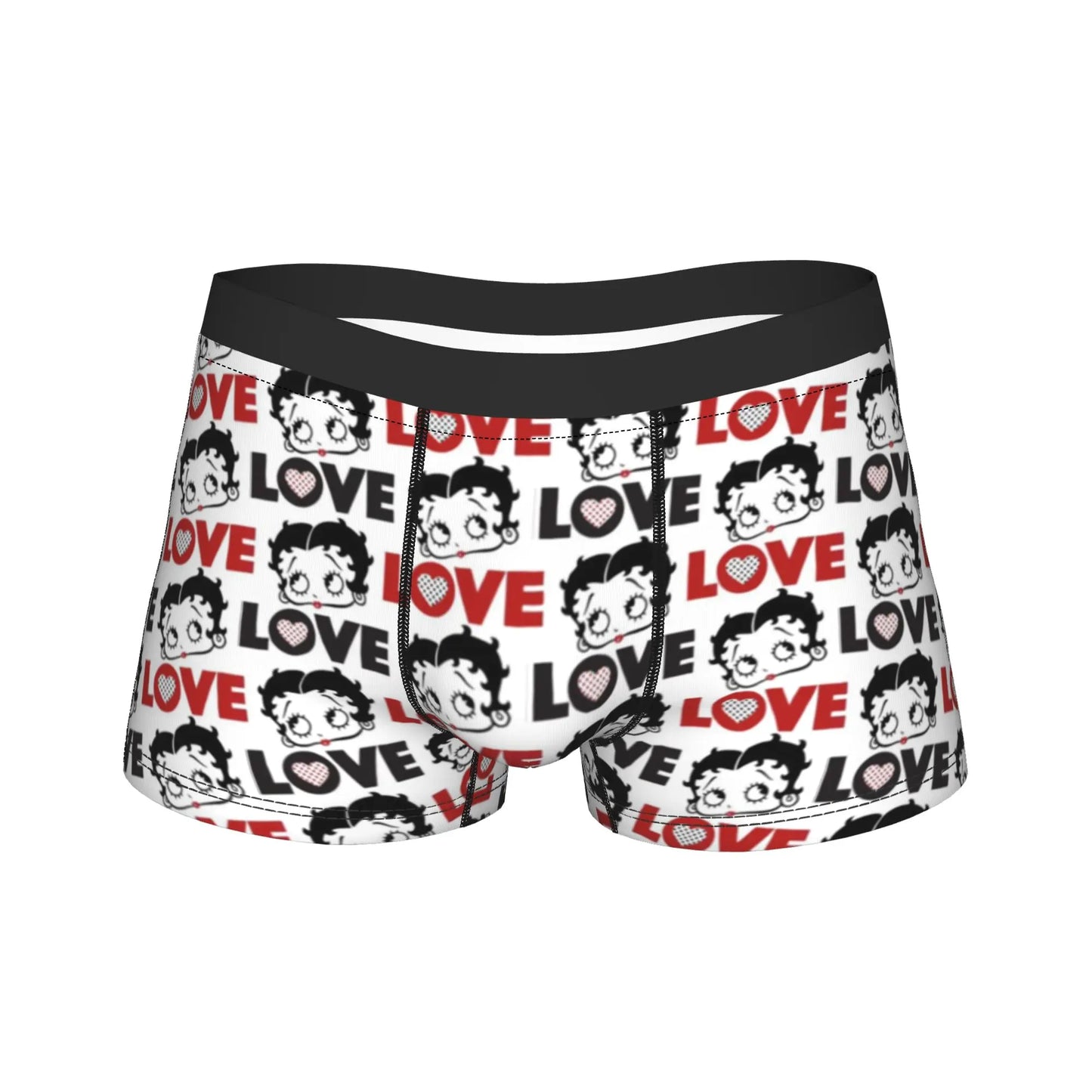 Men's Cartoon Boops Boxer Shorts Underwear