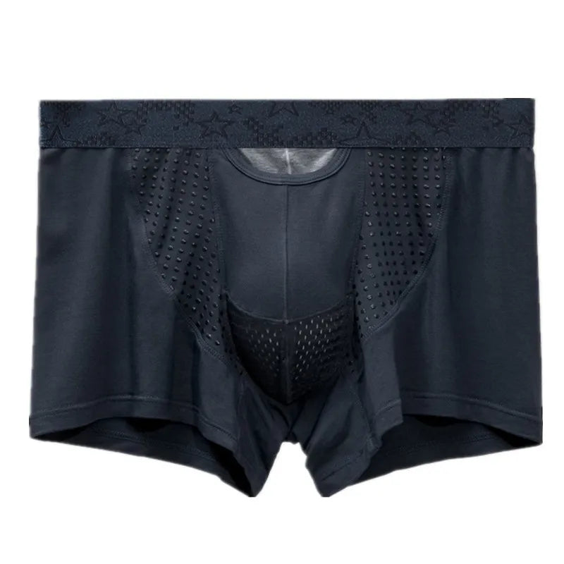 Men's Modal Boxer Shorts in Indigo
