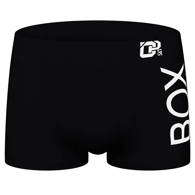 Men's Cotton Boxer Shorts with 3D Pouch