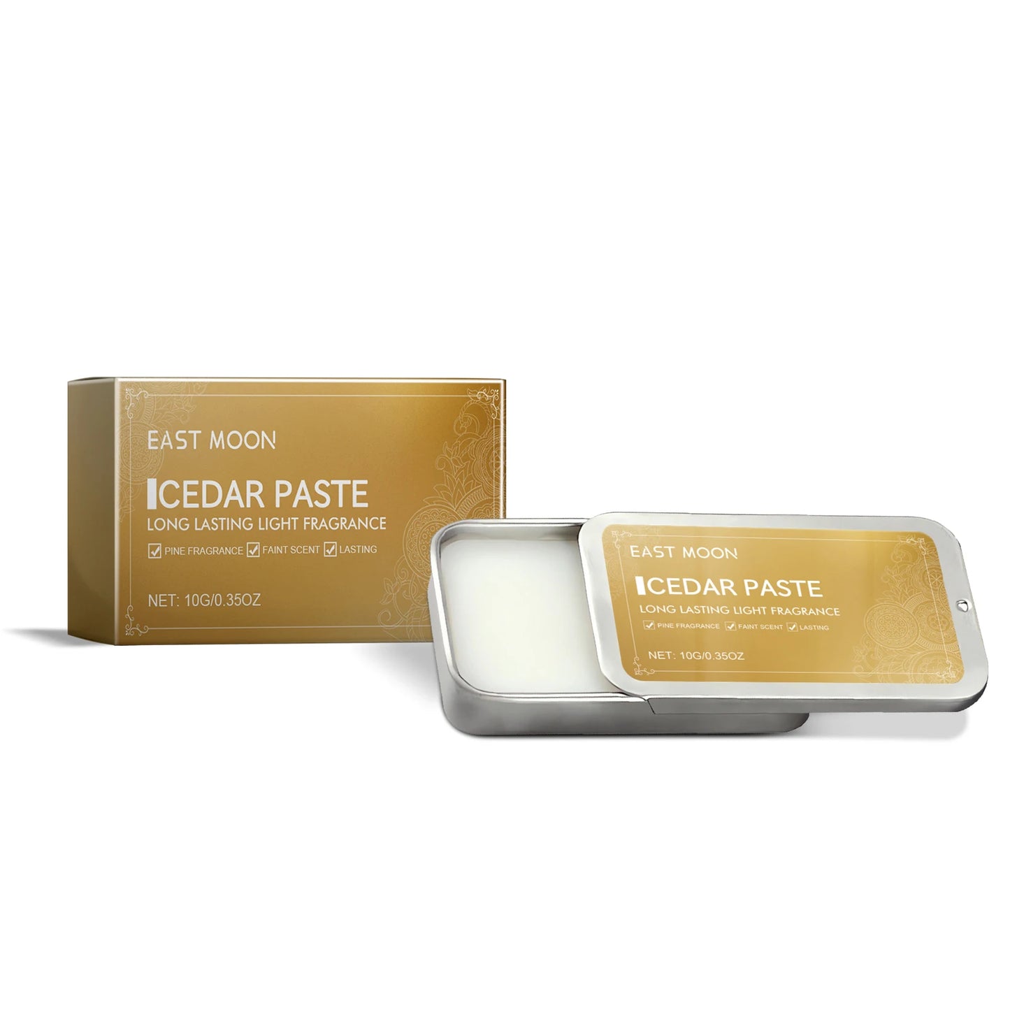 Men Sandalwood Balm Portable Body Fragrance Solid Balm