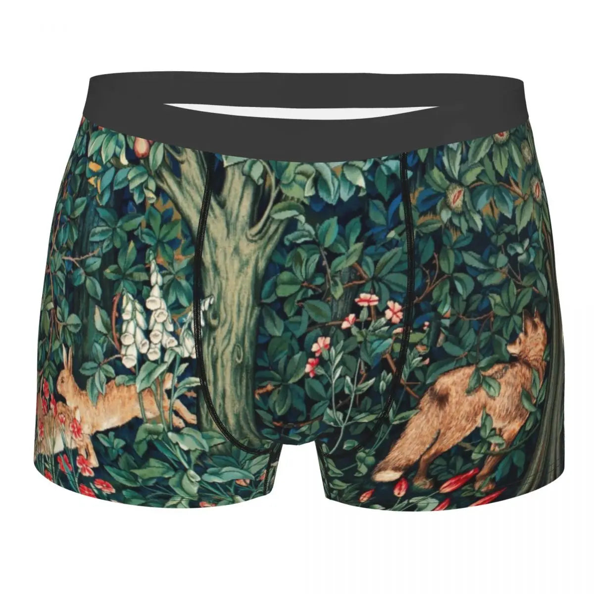 Breathable Cotton Polyester Boxer Shorts for Men