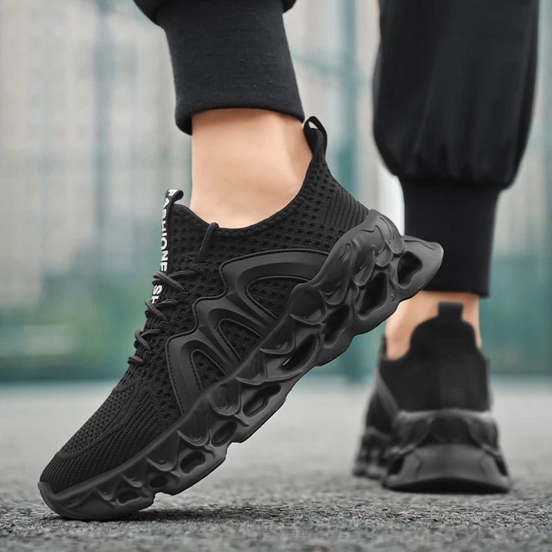 Men's Casual Sneakers Breathable Mesh Running Shoes