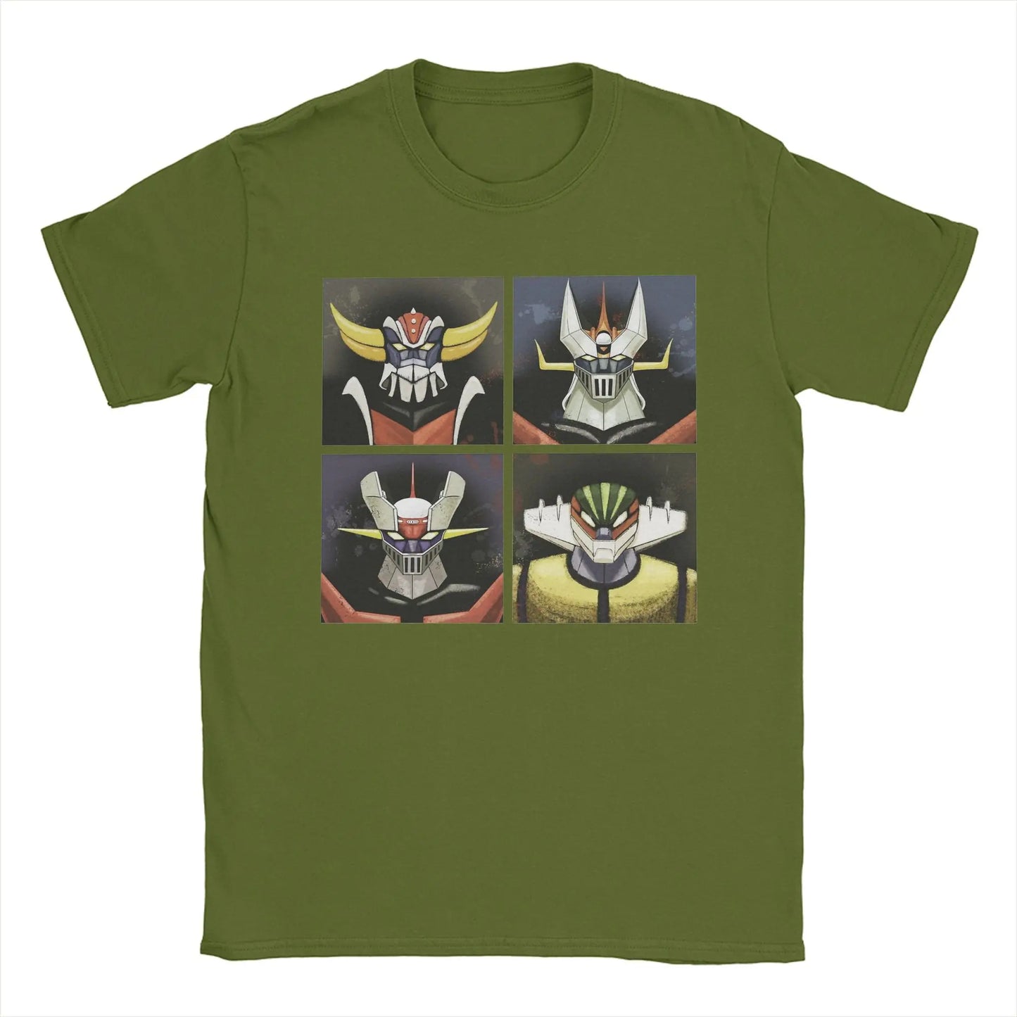 Go Nagai Tribute Grandizer Jeeg Mazinger Z Great Mazinger T-Shirt