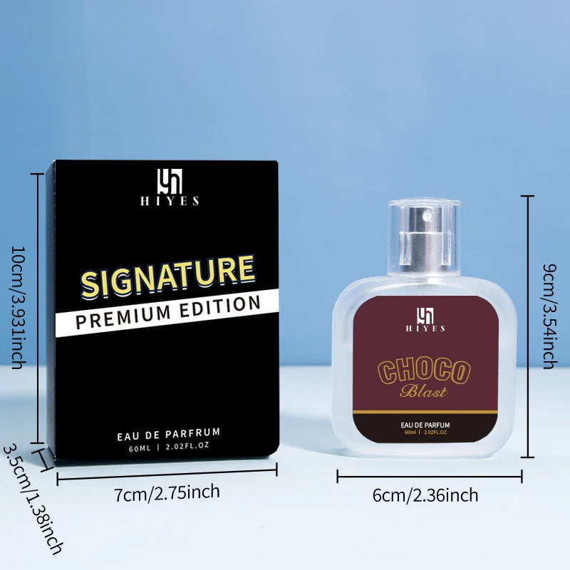 Chocolate Perfume for Men and Women, 60ml Cologne