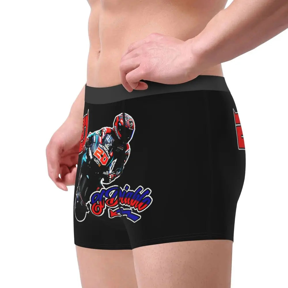 Boxer Shorts Custom Fabio Quartararo Men Underwear