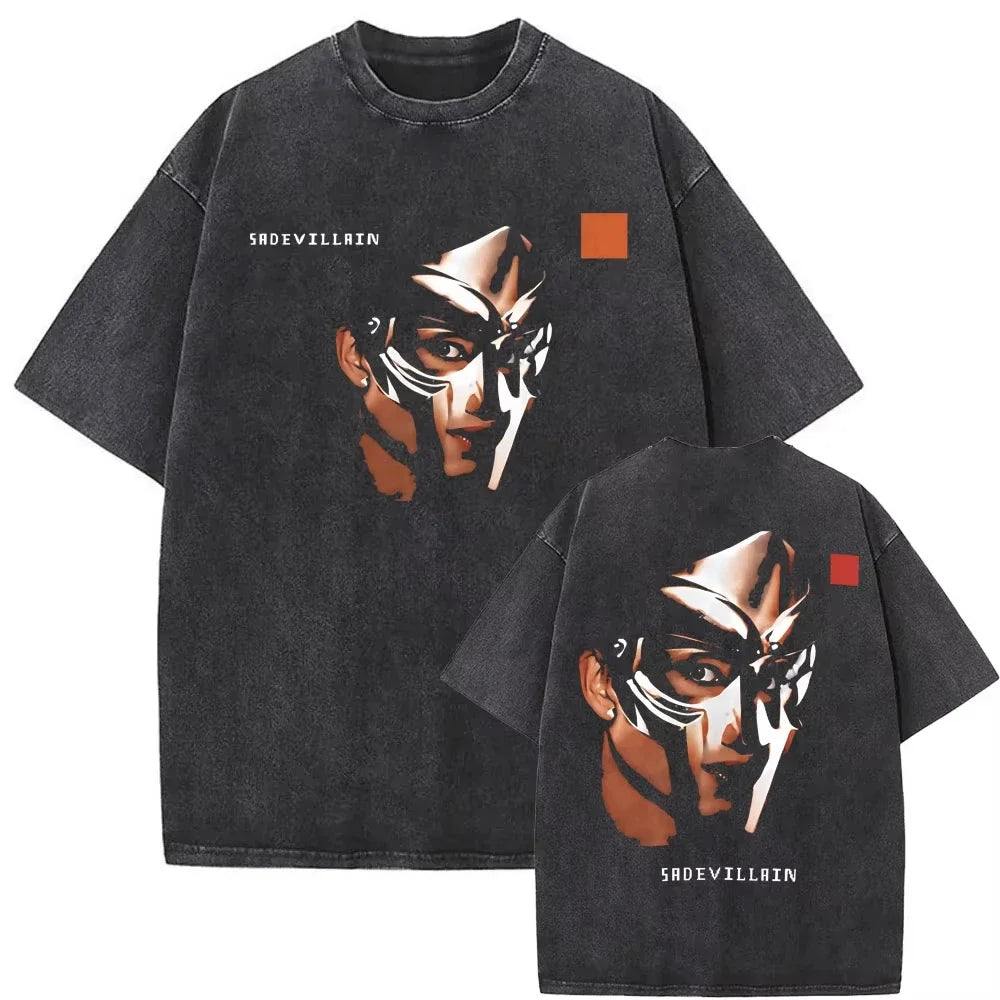 Mf Doom Graphic Print T-Shirt for Men and Women